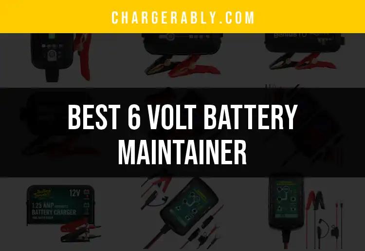13 Best 6 Volt Battery Maintainers for Easy Charging